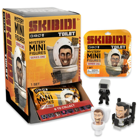 Skibidi Toilet - Mini Mystery Figures - Series 1 Blind Bag