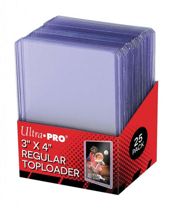 Ultra Pro Toploader 3"x 4" (Regular) (25pk)