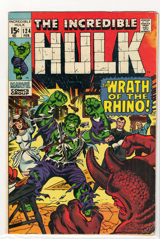 Incredible Hulk #124 (G6)