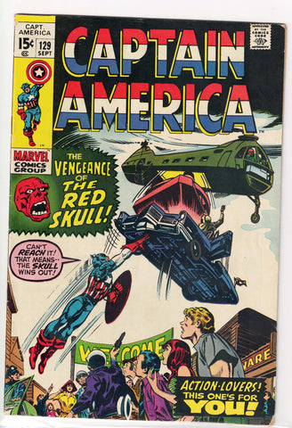 Captain America #129 (G6)