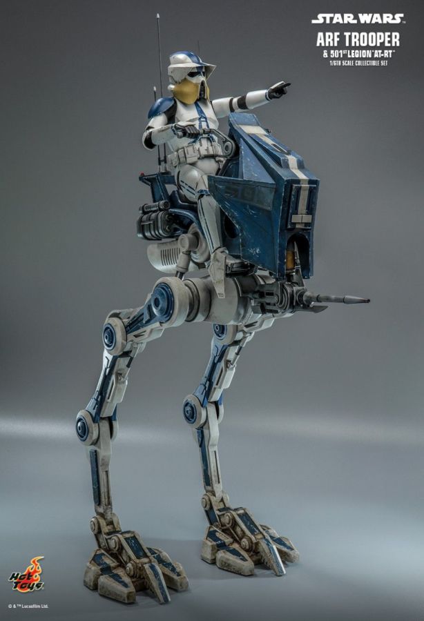 Star Wars - ARF Trooper & 501st Legion AT-RT  1:6 Scale Action Figure Set