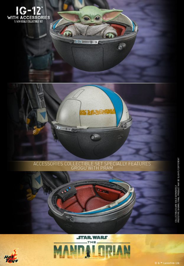 Star Wars: Mandalorian - IG-12  1:6 Scale Action Figure Set