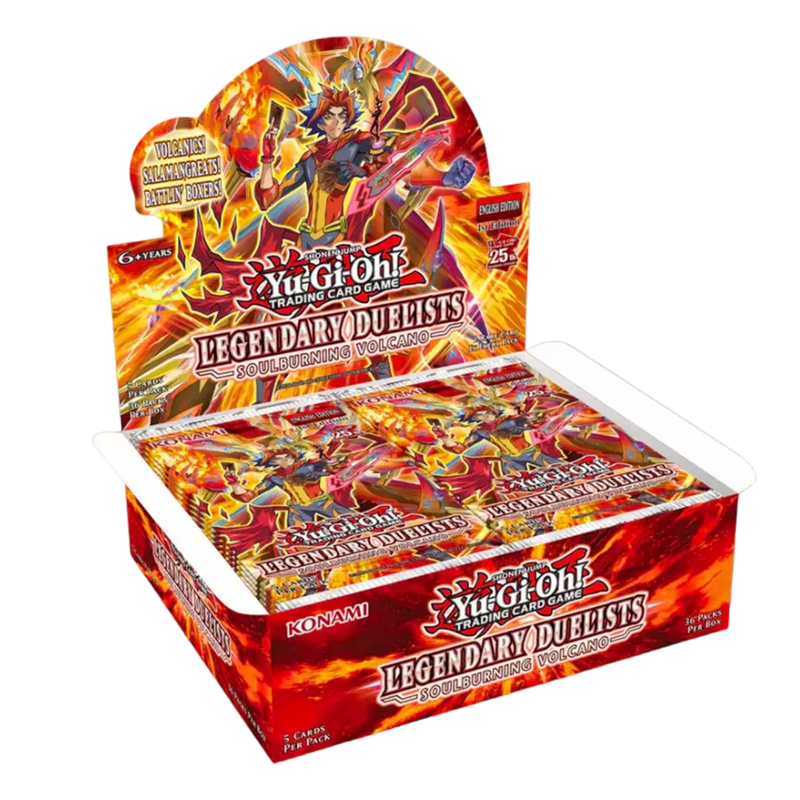 Yu-Gi-Oh! - Soulburning Volcano Booster Box