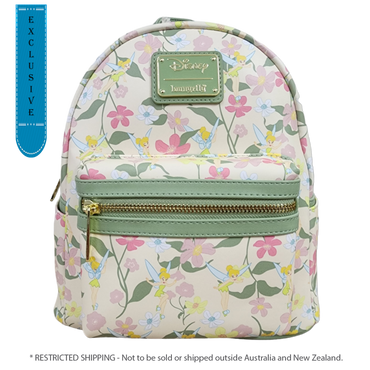 Disney - Tinkerbell Floral Mini Backpack