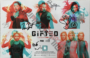 SDCC 2018 Exclusive Autographed Poster - Gifted