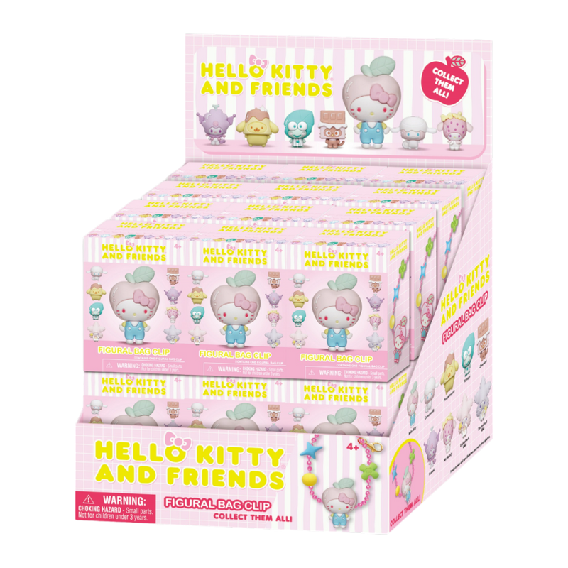 Hello Kitty - Figural Bag Clips Bubble Tea  Blind Box