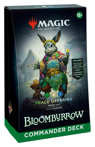 Magic the Gathering Bloomburrow Commander Decks