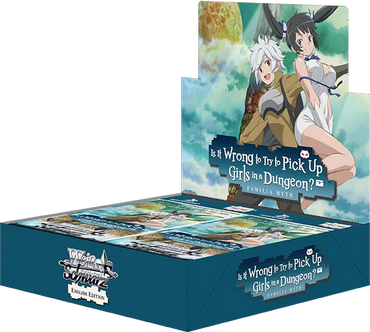 Weiss Schwarz TCG - IS IT WRONG TO TRY TO PICK UP GIRLS IN A DUNGEON? Booster