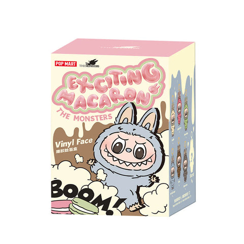 POP MART - The Monsters Labubu Exciting Macarons Series Blind Box