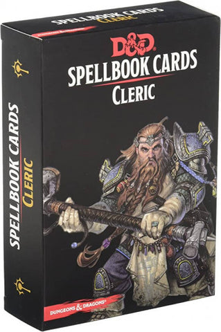 Dungeons & Dragons D&D Spellbook Cards Cleric