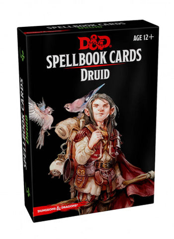 Dungeons & Dragons D&D Spellbook Cards Druid