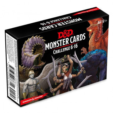 Dungeons & Dragons D&D Spellbook Monster Cards 6-16