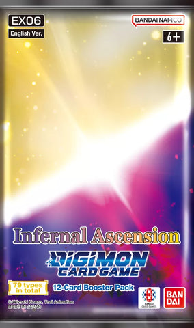Digimon Card Game Infernal Ascension EX06 Booster Display
