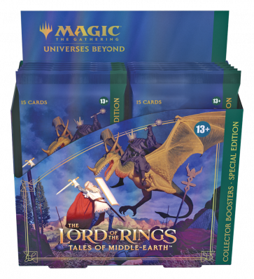 Magic The Gathering: Universes Beyond: The Lord of the Rings: Tales of Middle-Earth - Holiday Collector Special Edition Booster Display