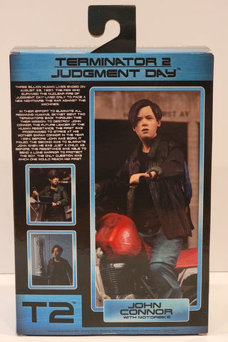 Terminator 2 Judgement Day John Connor with Motorbike 7" Action Figure