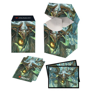Ultra Pro PRO 100+ Deck Box and 100ct sleeves featuring Witherbloom