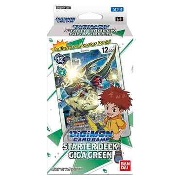 Digimon Card Game Series Starter Deck Display ST04 Giga Green
