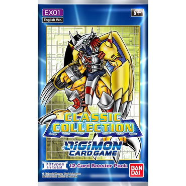 Digimon Card Game Classic Collection EX01 Booster Display