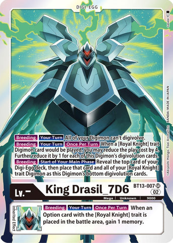 King Drasil_7D6 [BT13-007] [Versus Royal Knights Booster]