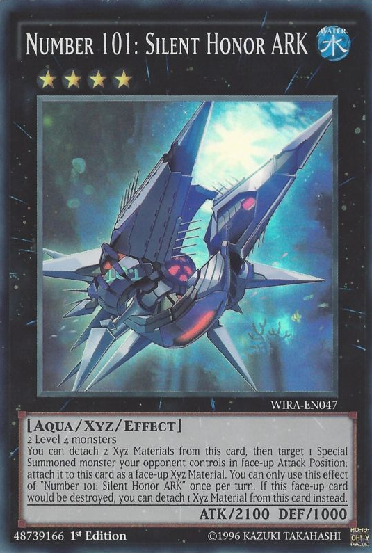yugioh number 101 deck YU-GI-OH! - 101: Silent Honor ARK (LVAL-EN047) - Legacy of The Valiant - 1st Edition attach it to this card as a face Number C101: Silent Honor DARK"