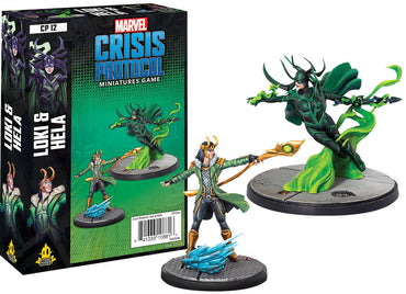 Marvel Crisis Protocol Miniatures Game Loki & Hela