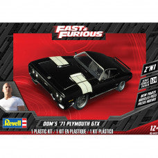 REVELL DOM'S '71 PLYMOUTH GTX 2 'N 1 1:24
