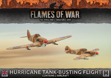 Flames of War - Desert Rats Hurricane Flight (x2)