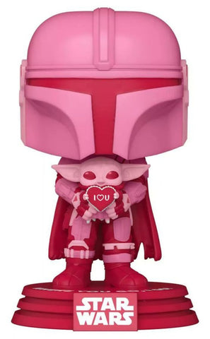 Star Wars: Mandalorian - M&Grogu Valentine Pop!