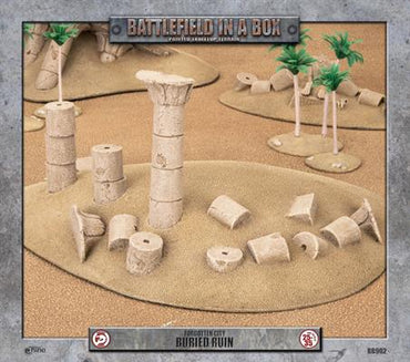 Battlefield in a Box: Forgotten City - Buried Ruin (x1) - 30mm
