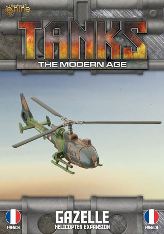 TANKS Modern French Gazelle Helicopter