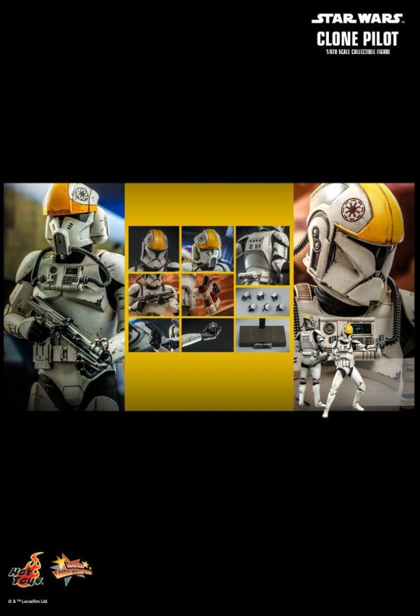 Star Wars: Attack of the Clones - Clone Pilot 1:6 Scale 12" Action Figure