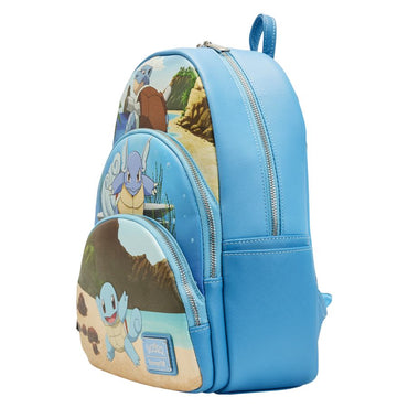 Pokemon - Squirtle Evolution 3Pocket Mini Backpack