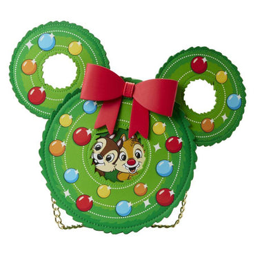 Disney - Chip & Dale Wreath Crossbody