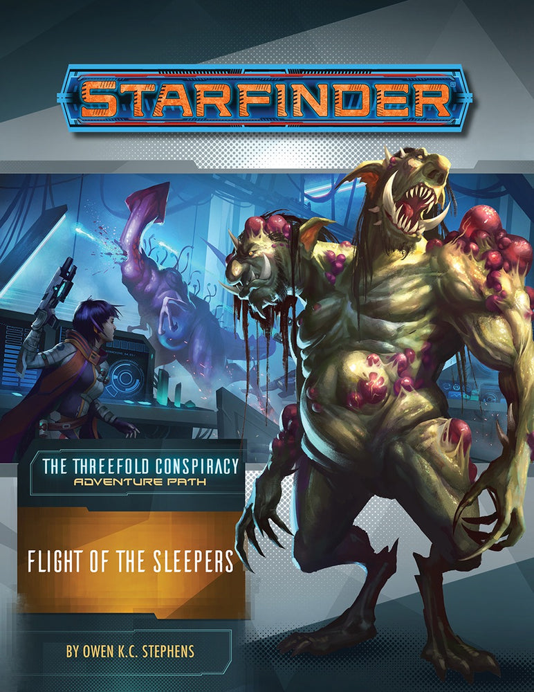 Starfinder RPG Adventure Path: The Threefold Conspiracy #2 Flight of the Sleepers
