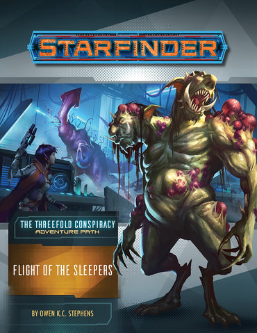 Starfinder RPG Adventure Path: The Threefold Conspiracy #2 Flight of the Sleepers