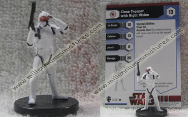 SWGW Clone Trooper with Night Vision 22/40 C