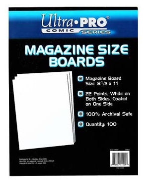 Ultra Pro Comic Boards Magazine