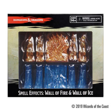 D&D - Spell Effects Wall of Ice & Wall Fire Minis