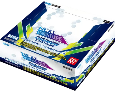 Digimon Card Game - (BT07) - Next Adventure Booster Display