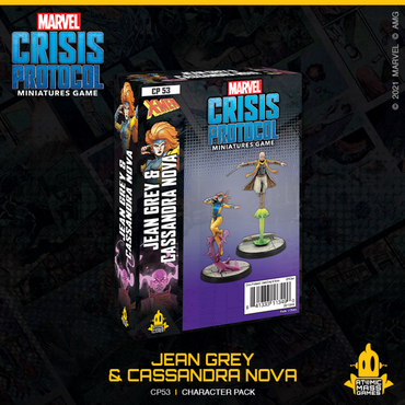 Marvel Crisis Protocol Miniatures Game Jean Grey & Cassandra Nova