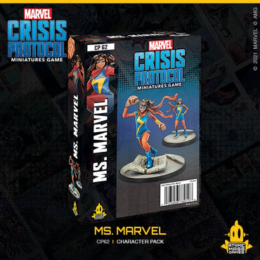 Marvel Crisis Protocol Miniatures Game Ms Marvel Character Pack