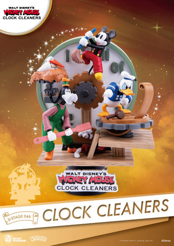 Beast Kingdom D Stage Disney Mickey Mouse Clock Cleaners