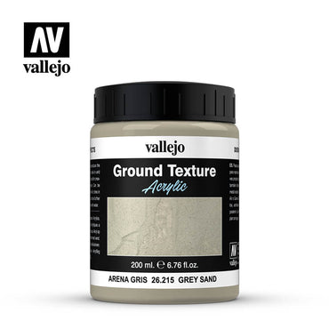 Vallejo Diorama Effects Sandy Paste 200ml (Grey Sand)