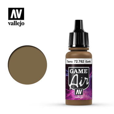 Vallejo 72762 Game Air Earth 17 ml Acrylic Airbrush Paint