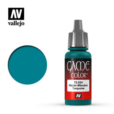 Vallejo 72024 Game Colour Falcon Turquoise 17 ml Acrylic Paint