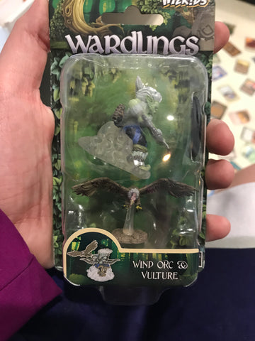 Miniature - Wardlings Wind Orc And Vulture