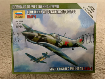 Zvezda 6118 1/144 Soviet Fighter LaGG-3 Plastic Model Kit