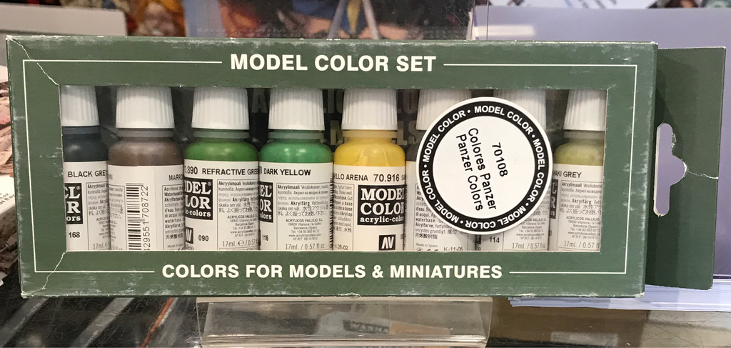 Vallejo Model Color Set 70108 - Panzer Colors