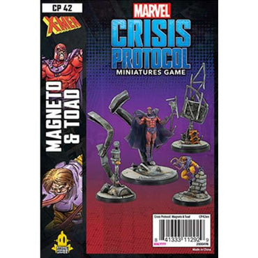 Marvel Crisis Protocol Miniatures Game Magneto & Toad