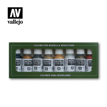 Vallejo 70118 Model Colour Metallic Colors Paint Set